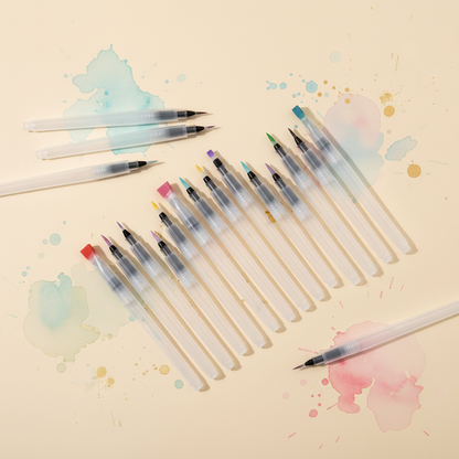 Aqua Flow Brush Pen Set product photo