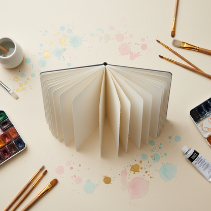 Artisan Watercolour Sketchbook pages