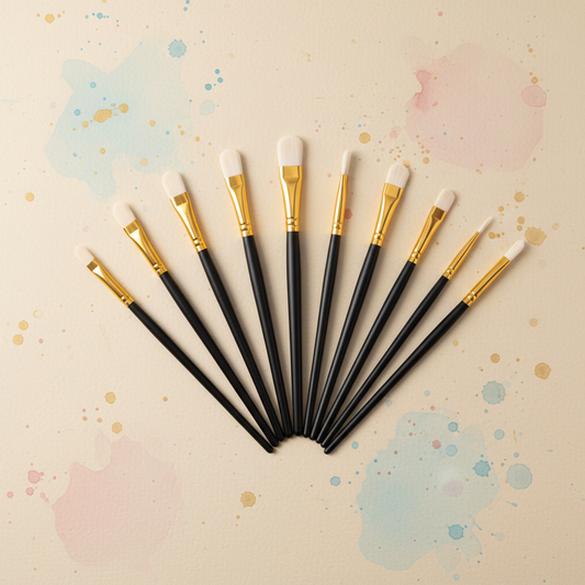 Studio Pro Brush Set fan spread