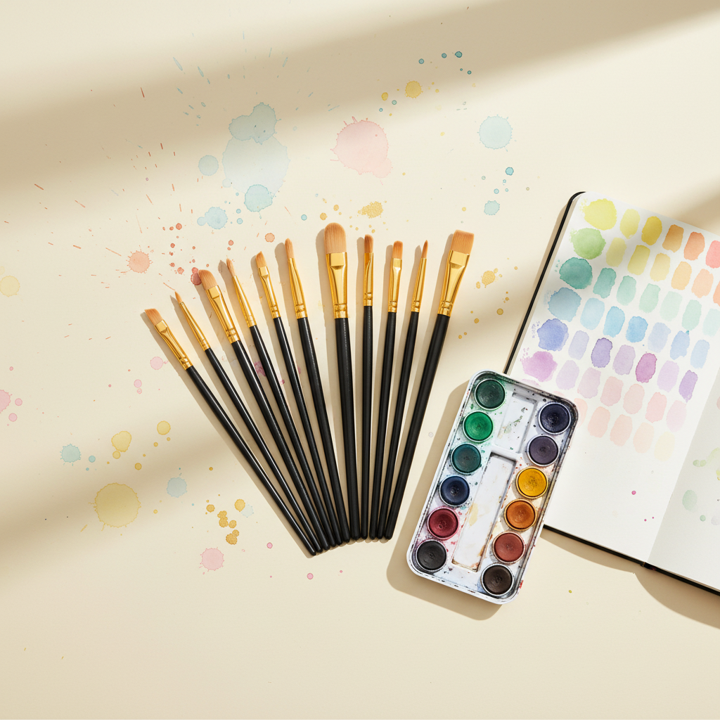 Studio Pro Brush Set lifestyle