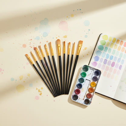Studio Pro Brush Set lifestyle