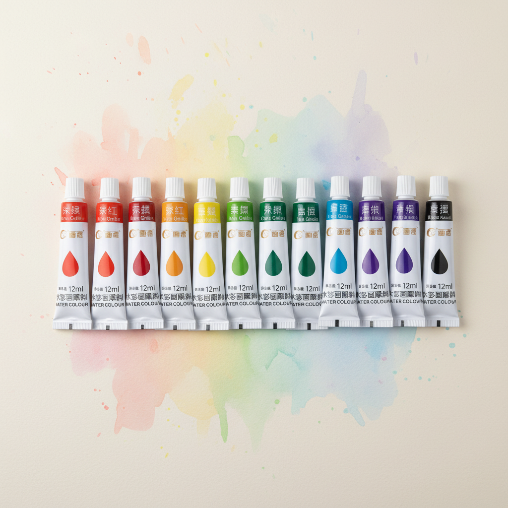 Vivid Watercolour Paint Set lineup